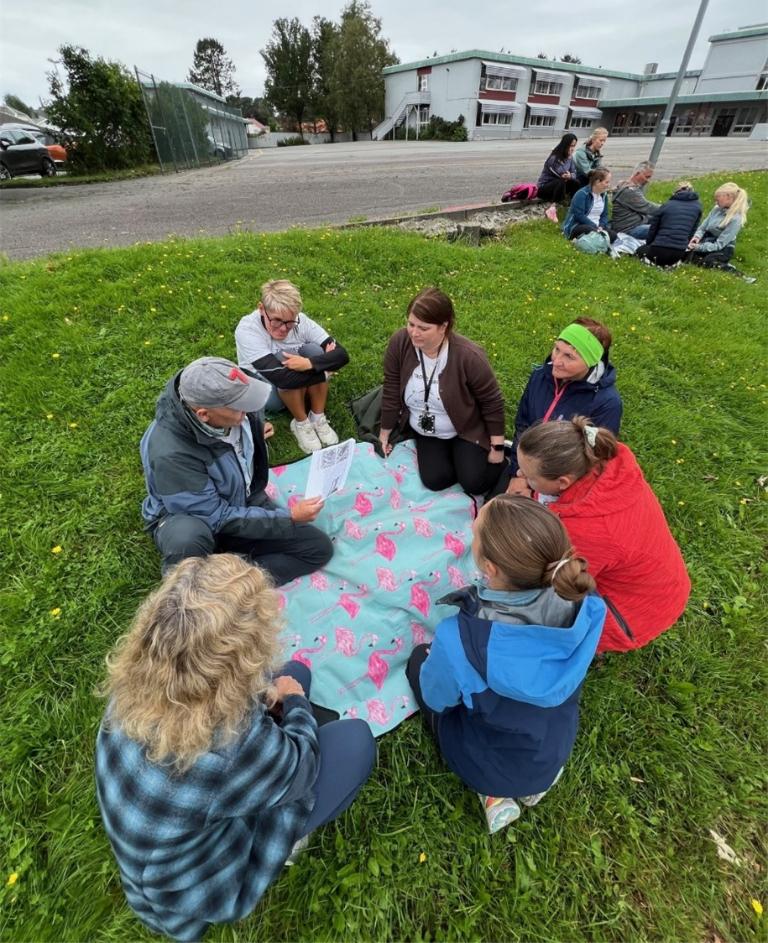 Læring i Friluft på Trones skole